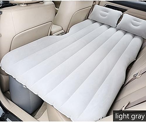 Inflatable Beds SUV Premium Queen Size Double Air Bed Gray Extended Couch Mattress For Sedans And Trucks Camping Travel
