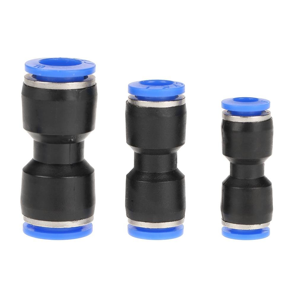 Air Pipe Connector, Quick Connect, Pneumatic Fittings, 6mm-10mm Sizes, for Industrial Use, DIY Projects, Car Maintenance, Air Compressors