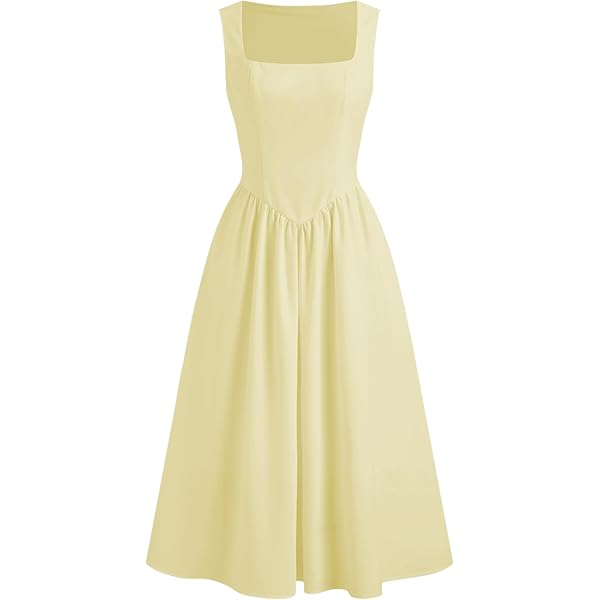Amazon.com: CIDER Velvet Dress for Women Midi Solid Knot Scoop Neckline  Sleeveless Cocktail Party Evening Dress Green : Clothing, Shoes & Jewelry