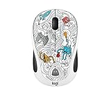 Logitech 910-005034 Wireless Mouse Techie White