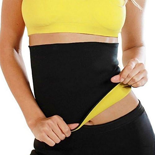 Running Waist Trimmer Exercise Wrap Belt Slim Burn Fat Sweat Body Shaper/Shaper Belt, Slimming Belt, Waist Shaper, Tummy Trimmer, Fat Burner (XXL - Waist : 32-38)