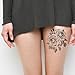 Tattify Traditional Flower Temporary Tattoo - Twin Rose (Set of 2) - Other Styles Available -High Quality and Fashionable Temporary Tattoos