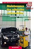 Image de maintenance des véhicules automobiles ; première professionnelle ; ouvrage