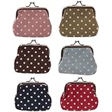 PuckatorMini Polka Dot Tic Tac Make Up Change Organiser Purse Ladies Girls Small Party Bag Idea