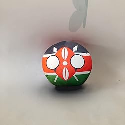 QXXKJDF 7.9-inch 3.9-inch Country Ball Plush