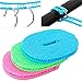 Schoolsupplies 1pcs 5M Portable Clothesline Outdoor Indoor Home Travel Windproof Drying Retractable Non-Slip Washing Clothes Hanger Line