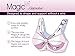 Glamorise Women's Full Figure MagicLift Embroidered Wirefree Bra #1016