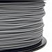 Gizmo Dorks 3mm (2.85mm) ABS Filament 1kg / 2.2lb for 3D Printers, Gray
