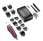 Andis Easy Cut 20-Piece Haircutting Kit, Red/Black (75360)