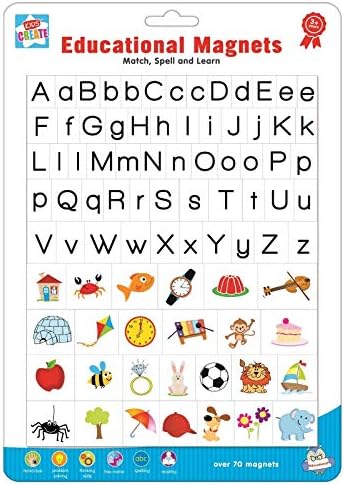70+ Kids Educational Magnets Spelling Reading Letters Pictures Learning Alphabet