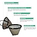 KRUPS F0494210 Gold Tone Permanent Filter, Black