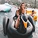 Floatie Kings: Black Swan Party Pool Float - Original Giant Premium Inflatable