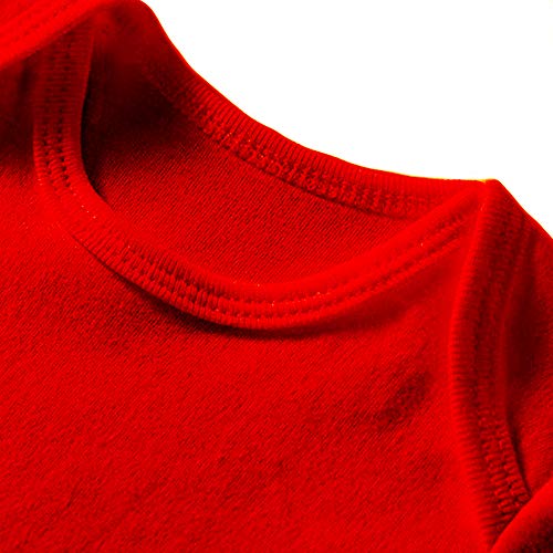 image for YSCULBUTOL Unisex Baby Bodysuit Boy Girl Short Sleeve T-Shirt A Pair N