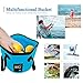 Mrrainbow Collapsible Bucket, Foldable Water Container, 12L Portable Lightweight Pail for Camping,Traveling, Fishing, Gardening,Car Washing, Hiking