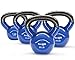 Set Vinyl Coated Kettlebell 10 + 15 + 20 + 25 lbs - ²KYXBZ