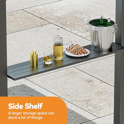 Covered Outdoor Nottingham Grill Gazebo Review: 6x8 Metal Hardtop with Shelves image 18