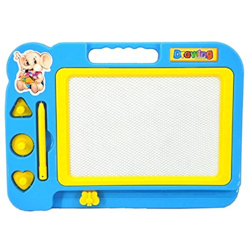 Ikevan Kid Color Magnetic Writing Painting Drawing Graffiti Board Toy Preschool Tool (Blue) - Thumbnail 3