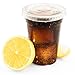 Green Direct Clear Plastic Cups with Lids - 9 oz, Pack of 100 Disposable Cups for Iced Coffee, Bubble Tea, Smoothies, Cold Drinks - Sturdy Cups with Tight Lids for On-the-Go Use, Parties