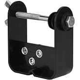 VGEBY Bow String Serving Jig, Durable Black Archery Serving Tool for Recurve Bow String Repair, DIY Projects, Beginners and Professional Archers