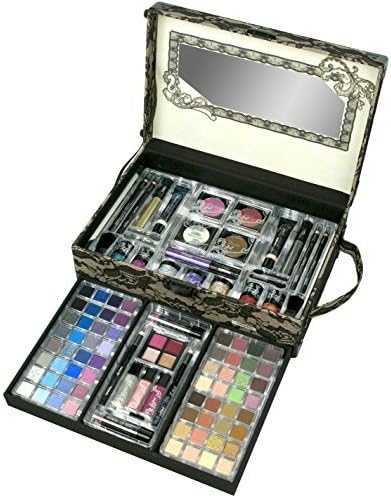 The Color Institute Beauty Rendezvous Cosmetic Case, Yellow Lace by Color Institute