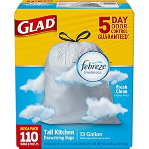 trash bags with febreze