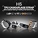 Kassica Smart Wristband Outdoor Sports Healthy Fitness Tracker Waterproof Smart bracelet Bluetooth Wrist band with Heart Rate Monitor Pedometer For IPhone Samsung HTC Smart Phones (Black)