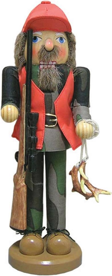 Nutcrackers - Santa's Workshop 70347 Deer Hunter Nutcracker, 15
