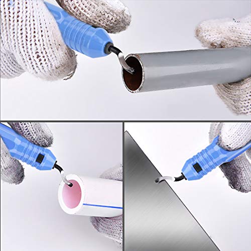 BestFire Deburring Tool Kit, Metal Deburring Tool Set with AntiSlip