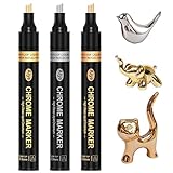 JDiction Liquid Mirror Chrome Markers, 3 Colors