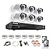 LaView 4-Megapixel (2688 x 1520) 8 CH PoE NVR Security Cameras System - 6 4MP Bullet IP Surveillance Cameras, 100ft Night Vision, Pre-Installed 4TB Hard Drive