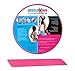Pink Kinesiology Tape Precut Roll - Bulk Jumbo Clinical Size Recovery Sports Athletic Injury Therapeutic Support PRO Physio Therapy (100 Strips: 10 in x 2 in / 25 cm x 5 cm) kt-Tape kttape ktape