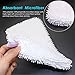 OUDER Washable Replacement Cleaning Mop Pads for Shark Steam Mop Pocket Microfiber Pads for S3500 Series, S3601 and S3901 (4)
