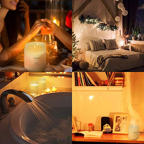 image for Feeke Candles, Natural Scented Soy Candle, Highly Scented and Long Bur