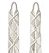 Mkono Macrame Plant Hanger Hanging Planter Wall Art Boho Home Decor 41 Inches, Set of 2thumb 4