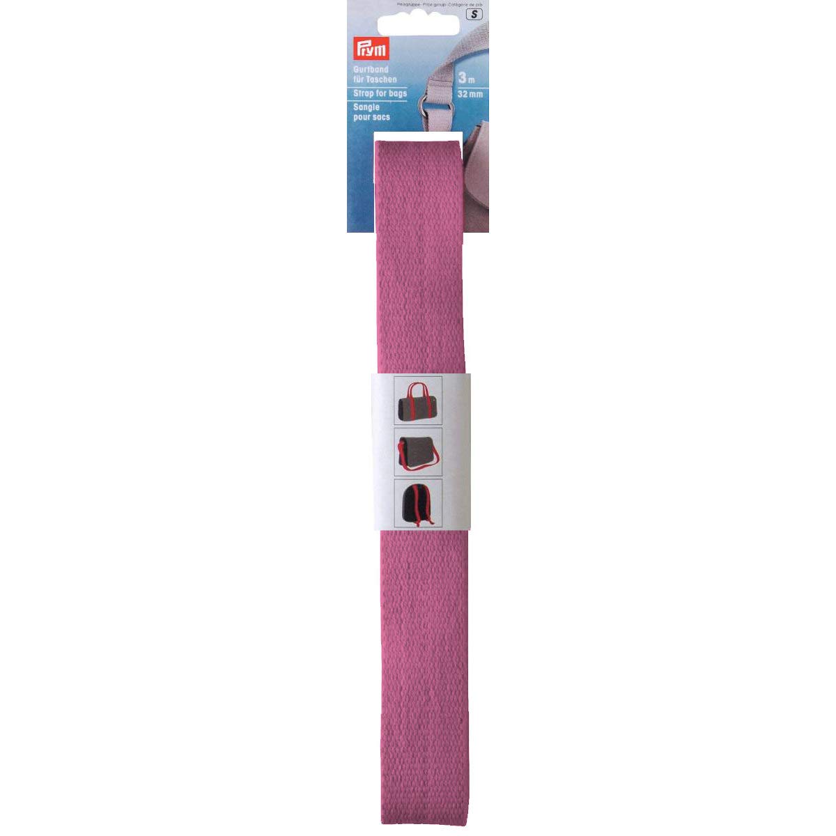 Prym 965189 Strap for Bags 30 mm Pink