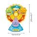 infunbebe Animal Ferris Wheel Spinning Wheel Toy with Music and Light for Toddlers Infants from 6 Months and up