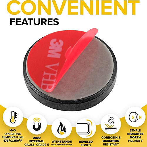 3 Ceramic+Magnets+Adhesive+Backing+Ferrite
