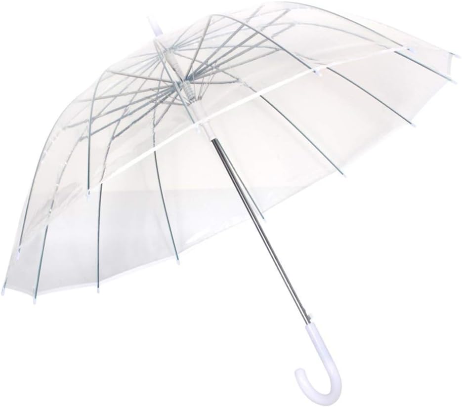 KISlink Umbrella Black Trim, Long Handle Umbrella Inssen Rain and Rain Dual Use Retro Single Large Double Double Men Automatic Automatic 82cm
