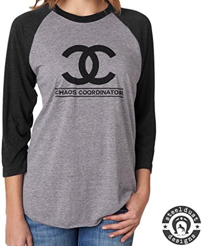 Custom Baseball Raglan T-Shirt - Chaos Coordinator