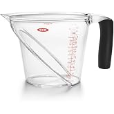 OXO 1 Litre Angled Measuring Jug, Transparent