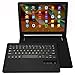 Lenovo Yoga Tab 3 Plus Folio Case, Lenovo Yoga Tab 3 Pro Keyboard Case, Leather Protective Smart Case with Removable Bluetooth Keyboard for 10.1'' Lenovo Yoga Tab 3 Plus (X703F), Yoga Tab 3 Pro (X90F)
