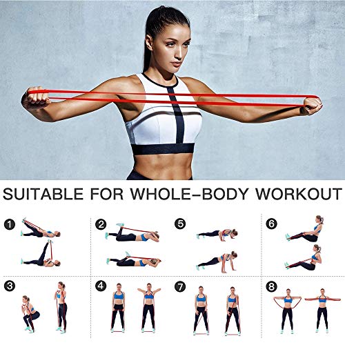 long resistance bands workout