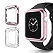 for Apple Watch Series 3 Case 42mm, Alritz Soft Slim TPU Protective Case Flexible Anti-Scratch Bumper Cover for Apple Watch Series 1 Series 2 Series 3 Nike+ Sport Edition