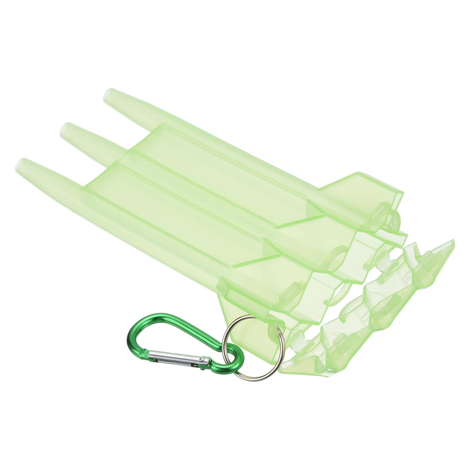PATIKIL Portable Nylon Dart Storage Box, Durable Dart Case Keep Your Darts Secure, Green