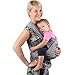 Neotech Care Baby Wrap Carrier - Cotton - Breathable & Adjustable - for Infant, Newborn, Child, Toddler (Grey)