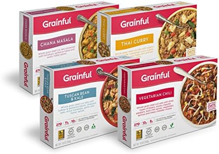 Grainful Vegetarian Variety, 10 Ounce Entrée (Pack of 4)