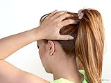 Donut Bun Maker - 3 Piece Set of Beautiful Hair Bun Makers - Great for Long Hair (1 Small, 1 Medium, 1 Large) (Black) by Styla Hair