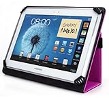 DigiLand DL701Q 7 Inch Tablet Case - UniGrip Edition - HOT PINK - By Cush Cases