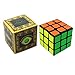 FC MXBB 3x3 PVC Stikcer Smooth Speed Puzzle Magic Cube Black -Twist Brain Teasers IQ Toys for kids 56mm