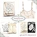 SHAPERX Camellias Women's Faja Seamless Firm Control Shapewear Zipper Closure Open Bust Bodysuit Body Shaper Slimmer Shaperwear Beige, SZ70950-Beige-3XL